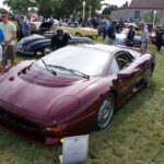 Jaguar XJ220 — front three-quarter view